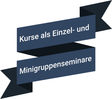 Banner Einzel - und Minigruppenseminare